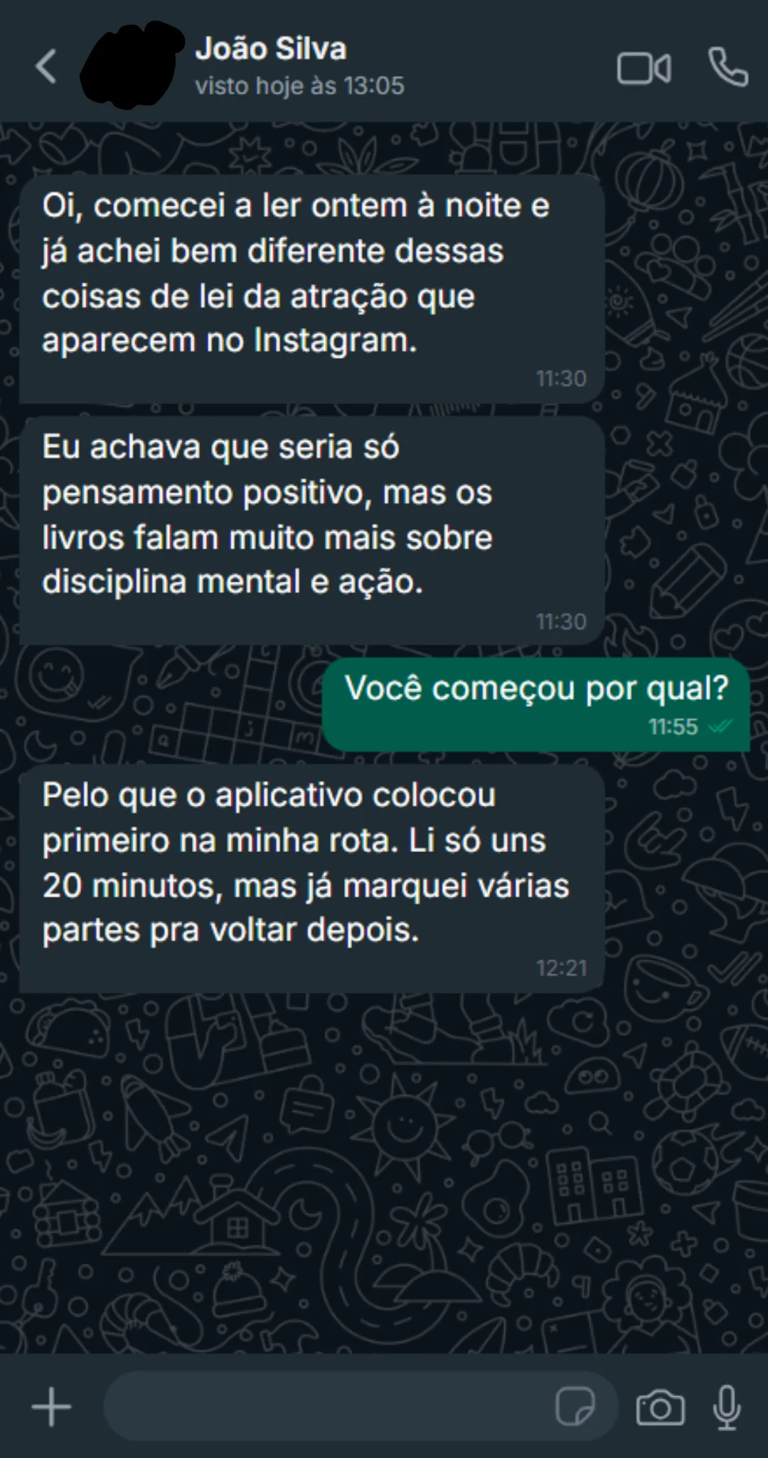 Depoimento de João Silva sobre a profundidade dos Manuscritos Originais e a rota do aplicativo
